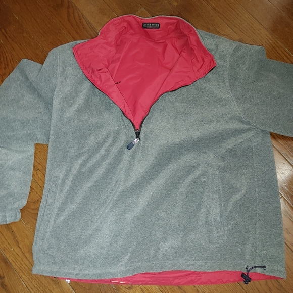Eddie Bauer Reversible Fleece Lined Windbreaker - Picture 5 of 9